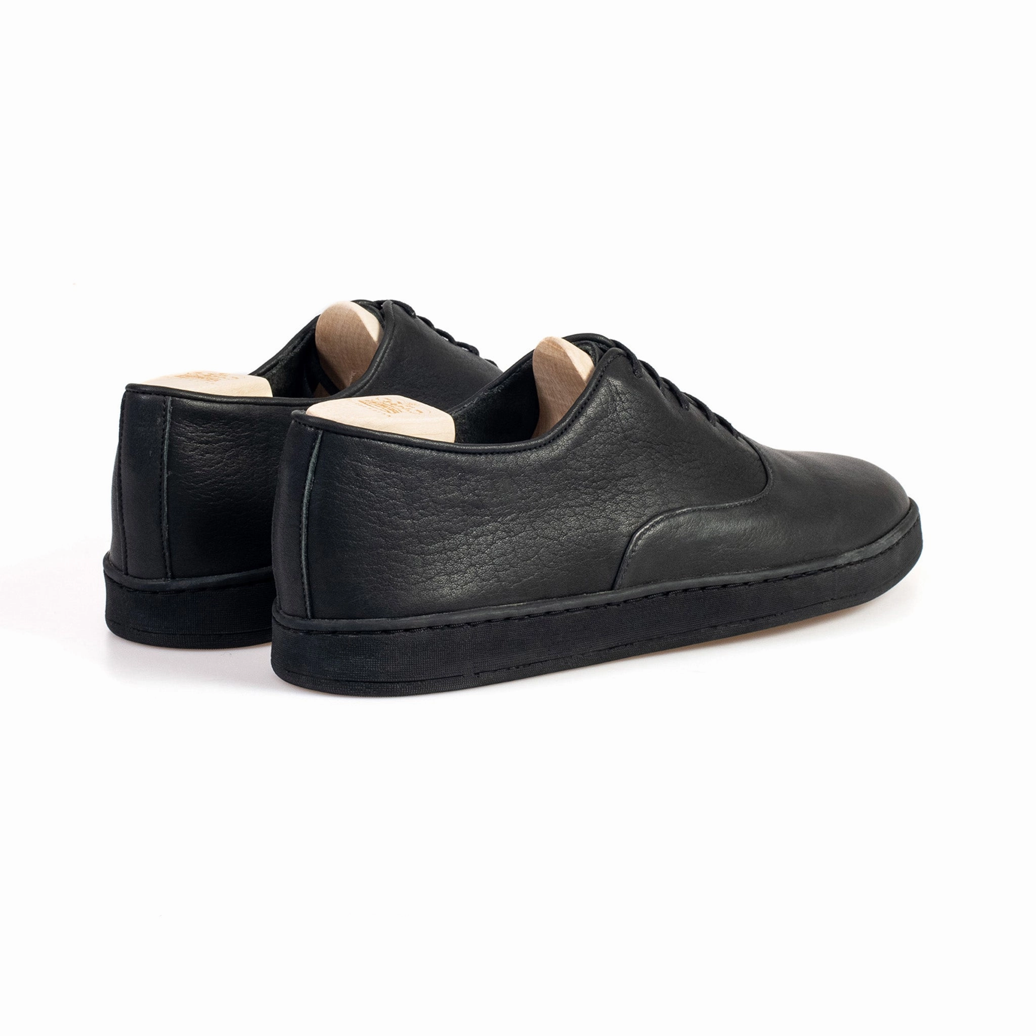 Abbey Unlined Oxford - Black Horween Dearborn