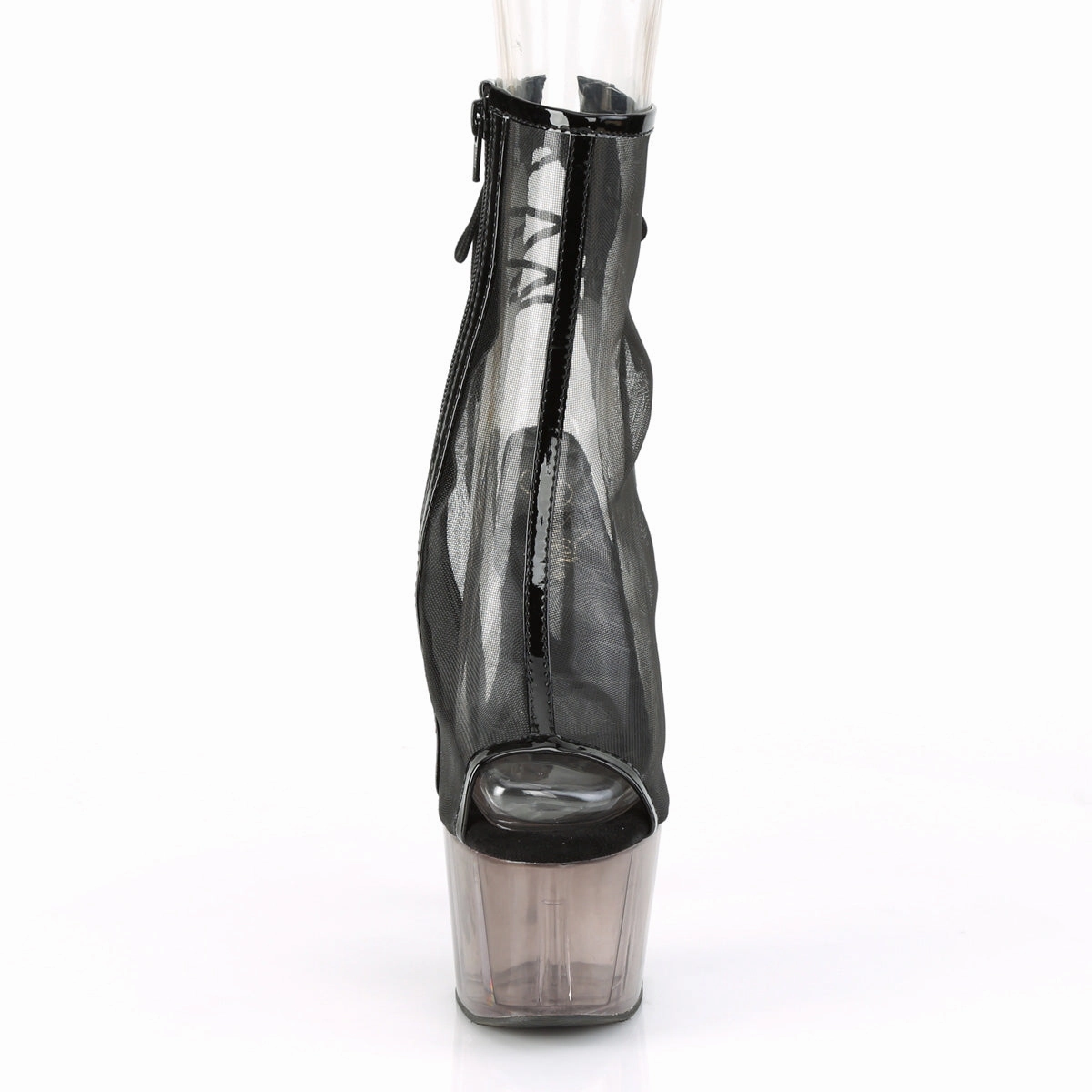 ADORE-1018MSHT  Black Patent-Mesh/Smoke Tinted