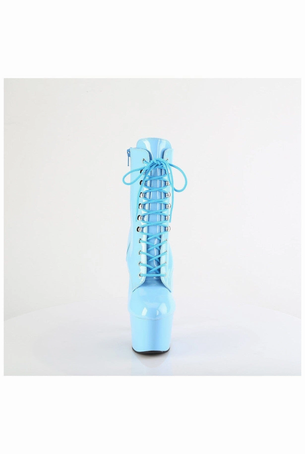 ADORE-1020 Blue Patent Ankle Boot