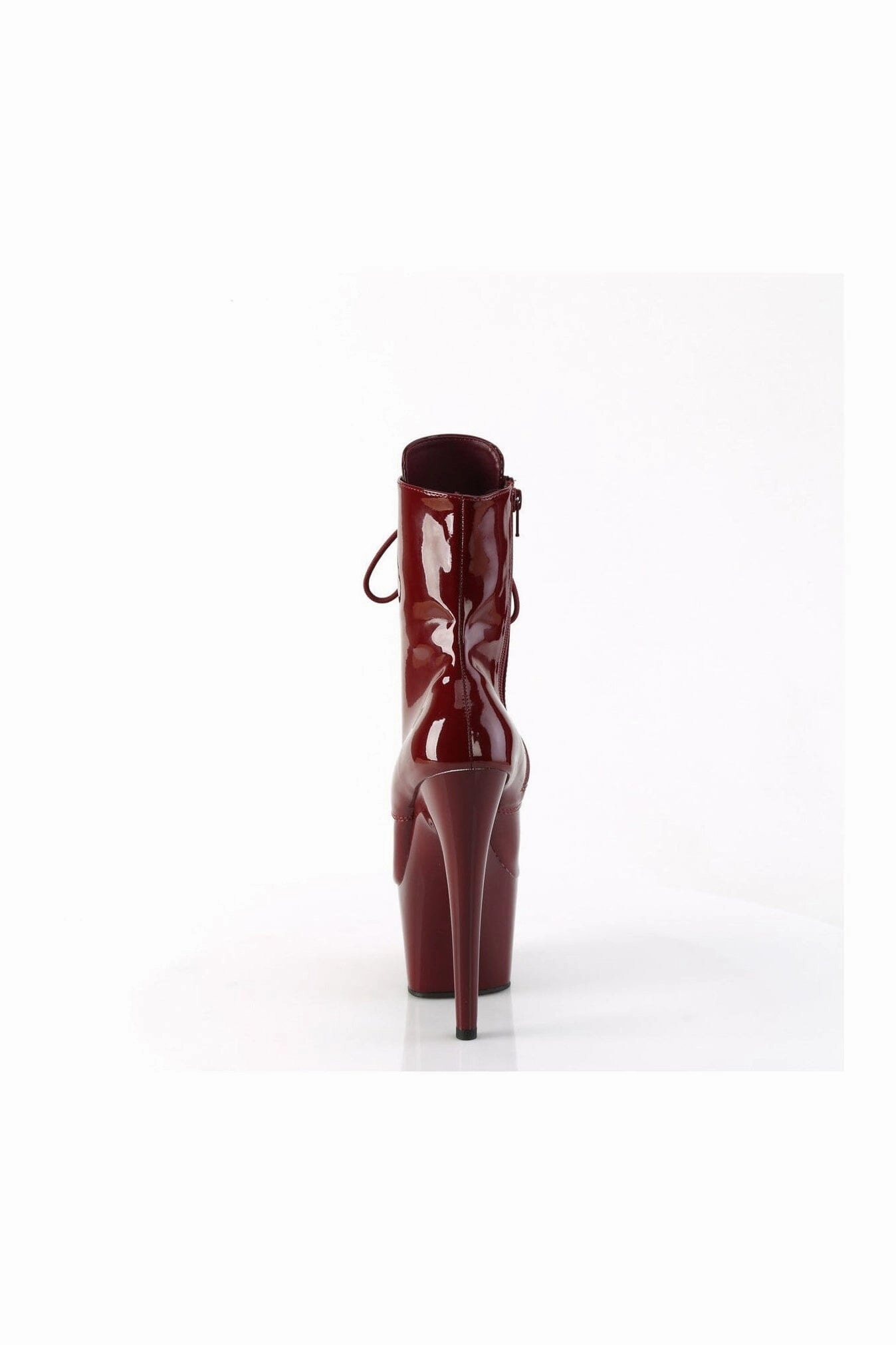 ADORE-1020 Burgundy Patent Ankle Boot