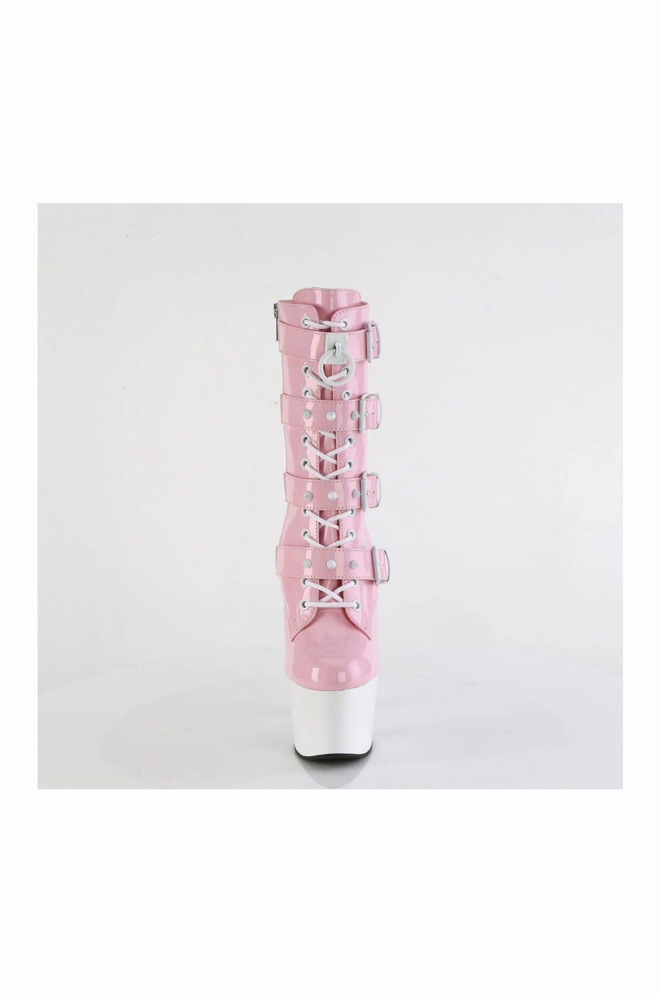 ADORE-1046TT Pink Patent Ankle Boot