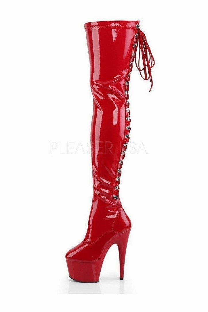 ADORE-3063 Platform Boot  | Red Patent