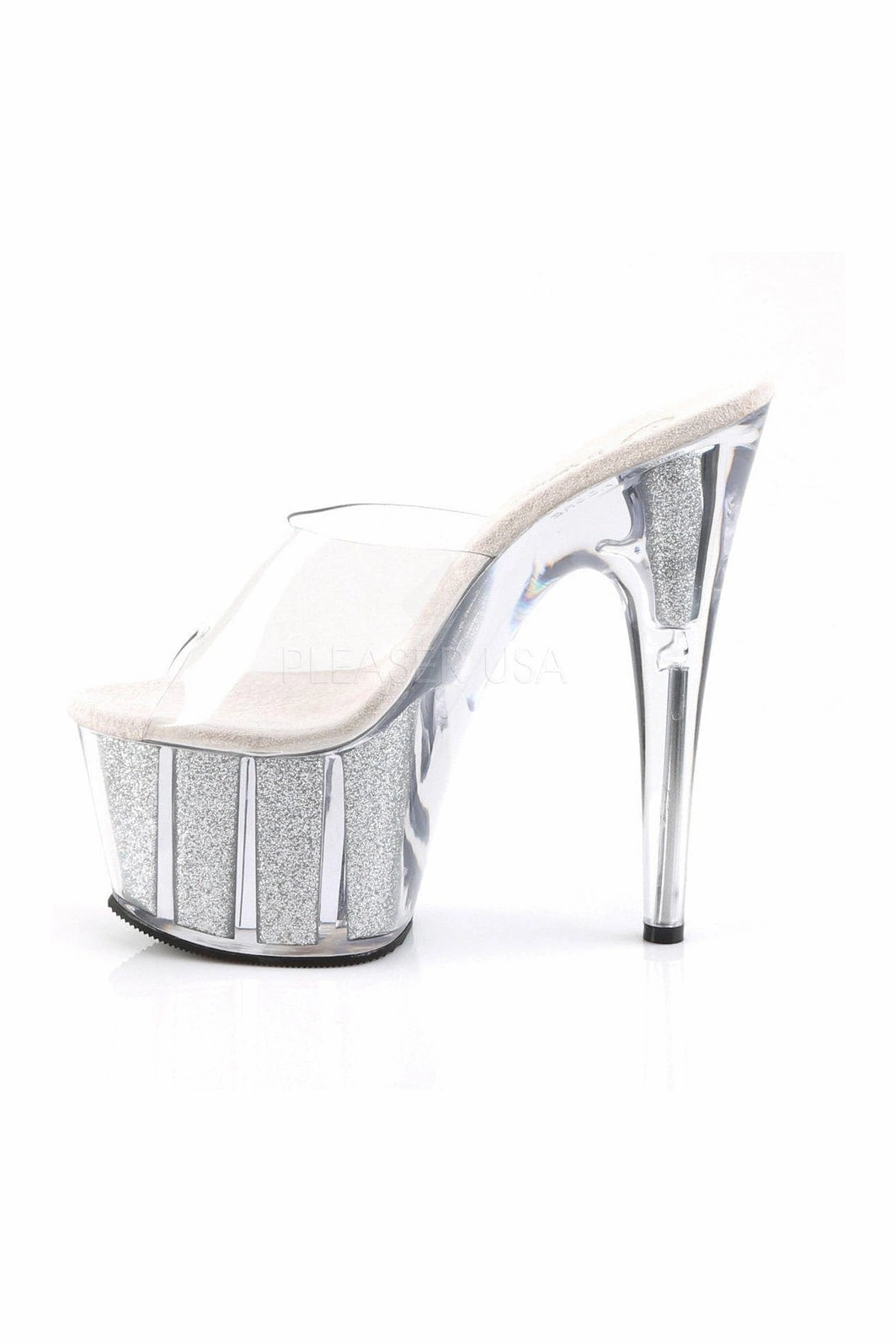 ADORE-701G Platform Slide  | Clear Vinyl
