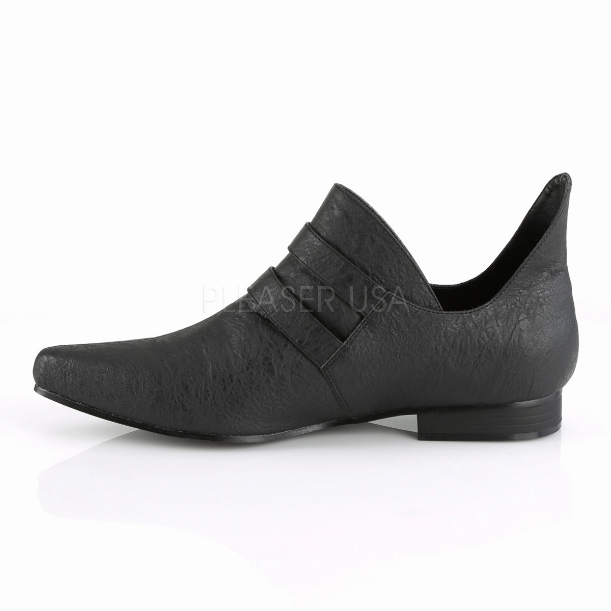 ALDIX-20  Black Distressed Pu