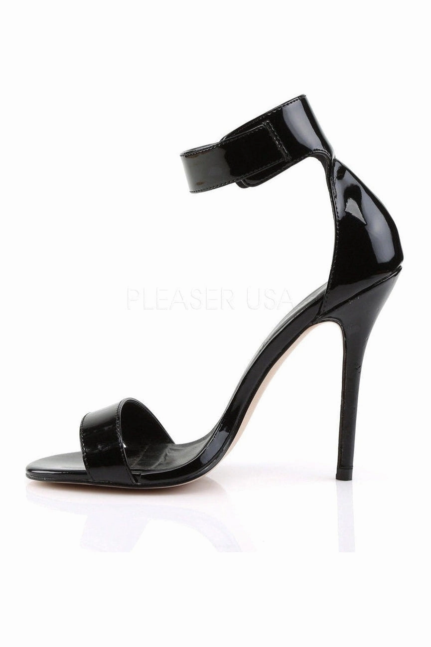 AMUSE-10 Sandal  | Black Patent