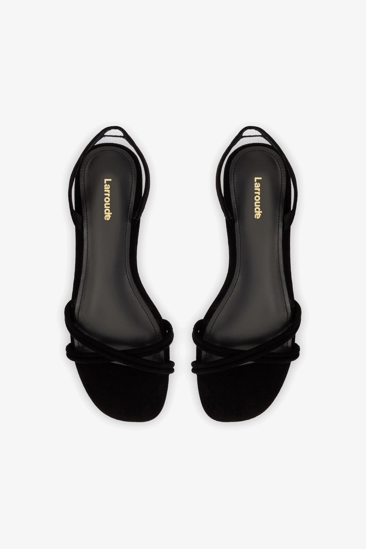 Annie Flat In Black Suede