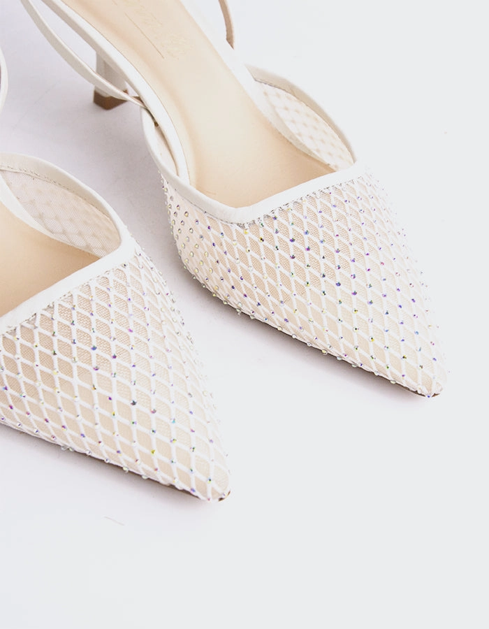 Aster White Mesh