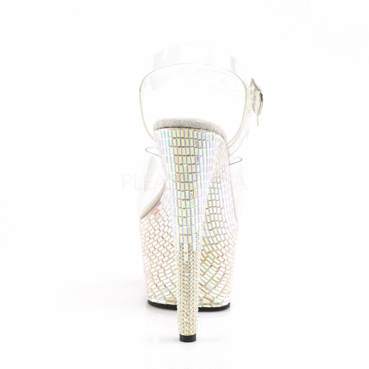 BEJEWELED-708MR Clear Hologram Pearl