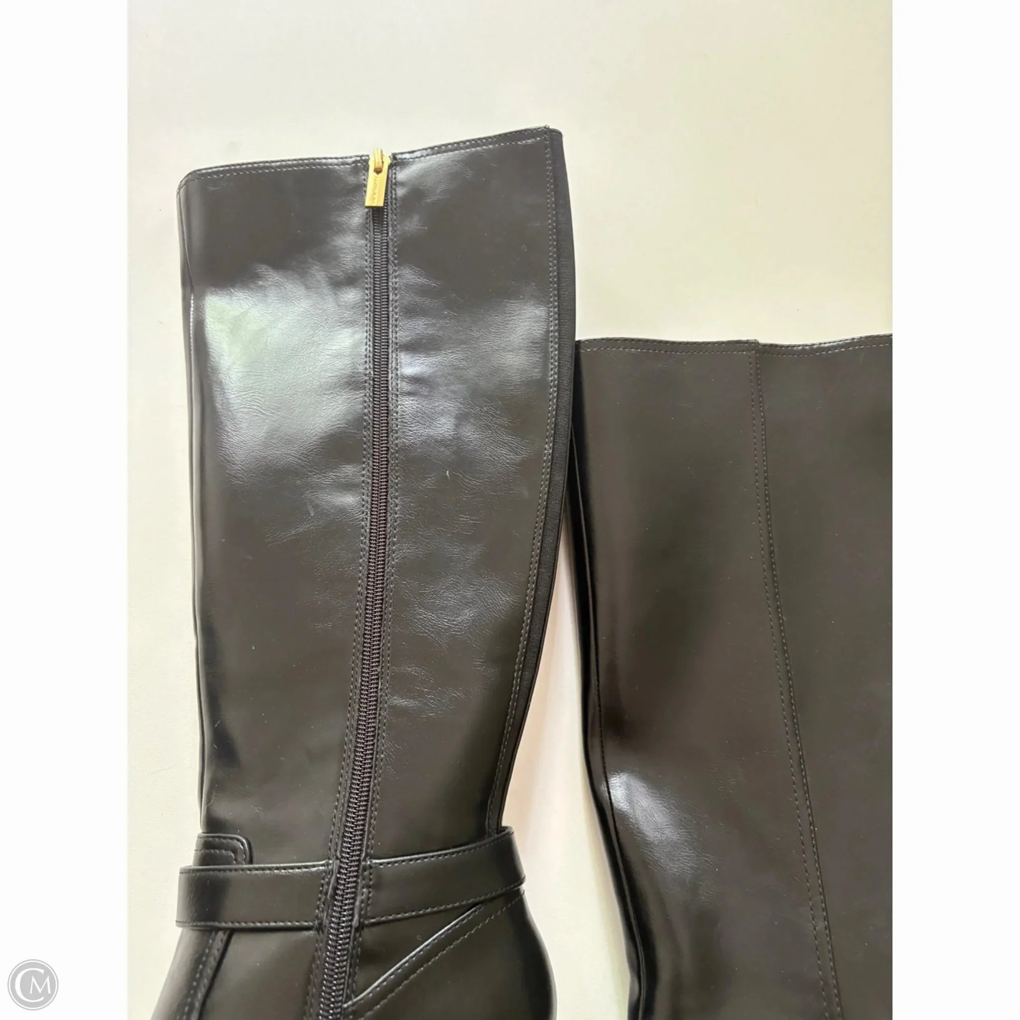 Boots Knee Heels By Vince Camuto In Black, Size: 8