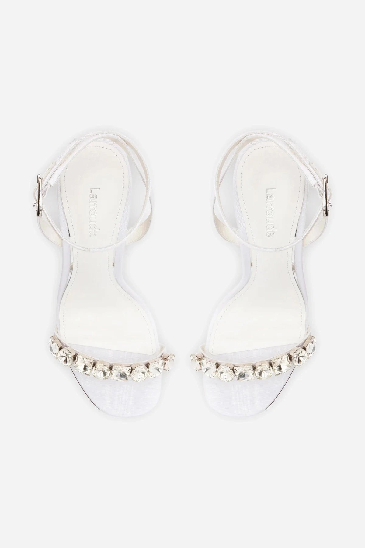 Calypso Sandal In White Fabric