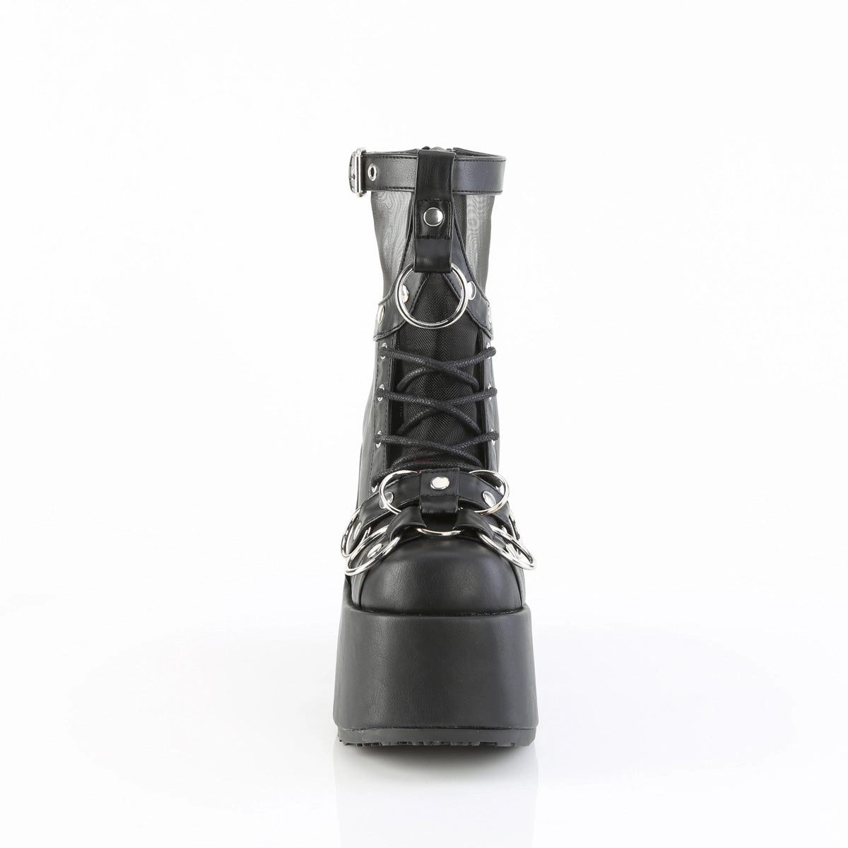 CAMEL-52  Black Vegan Leather