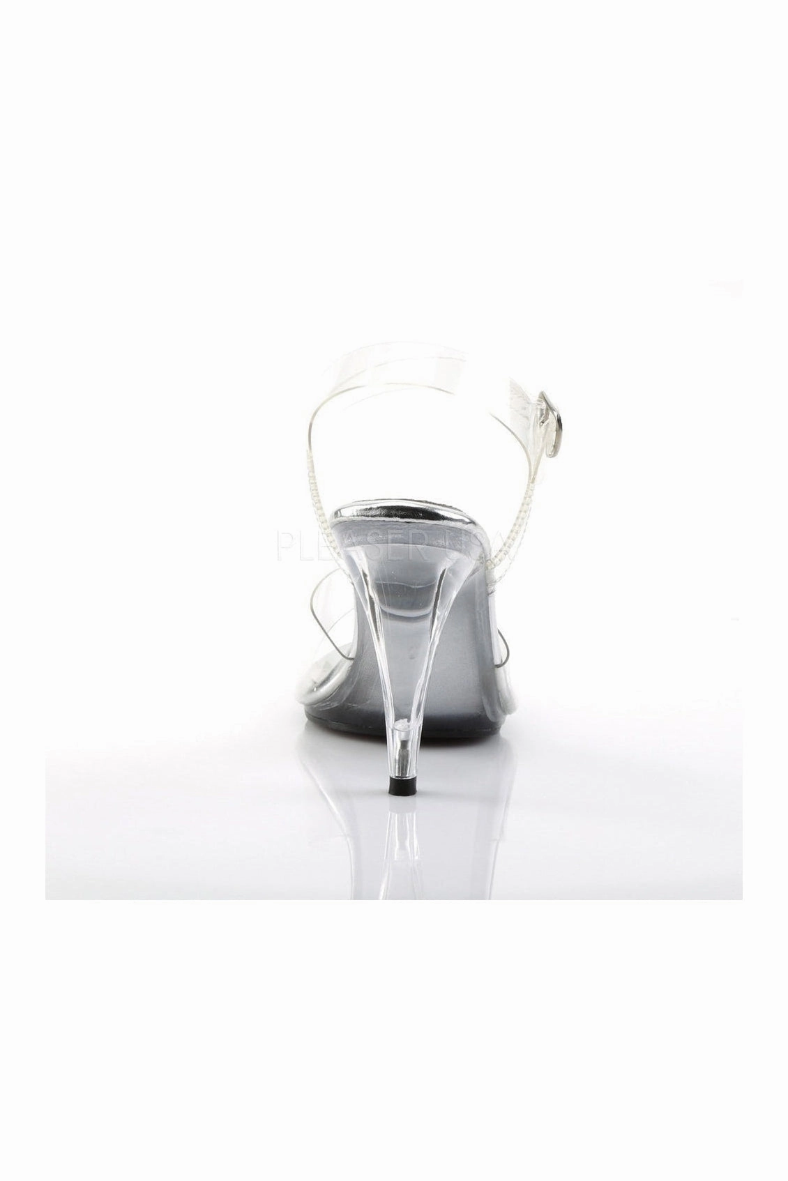 CARE408 Sandal | Clear Vinyl
