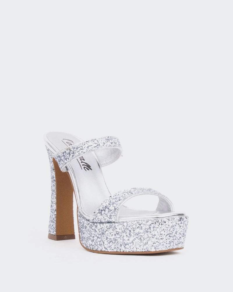 Chiuri, Silver Glitter/Briller Argenté