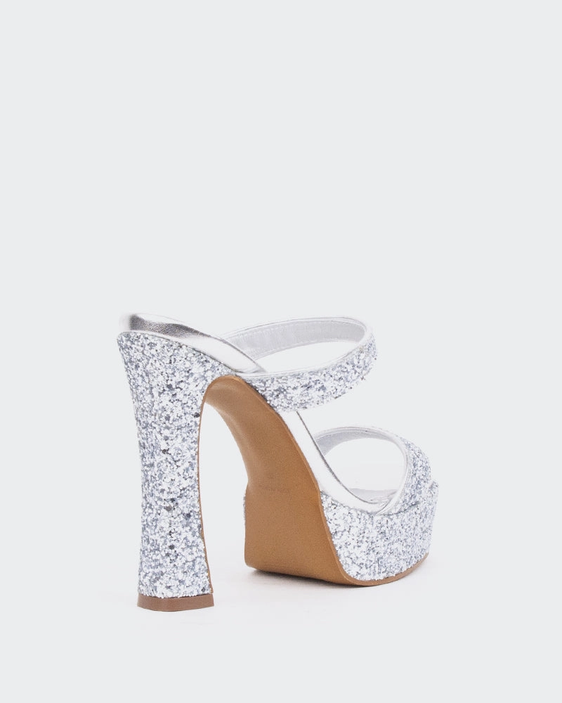 Chiuri, Silver Glitter/Briller Argenté