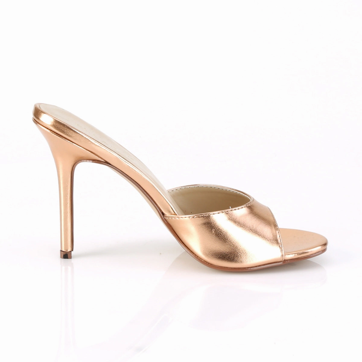 CLASSIQUE-01  Rose Gold Metallic Pu