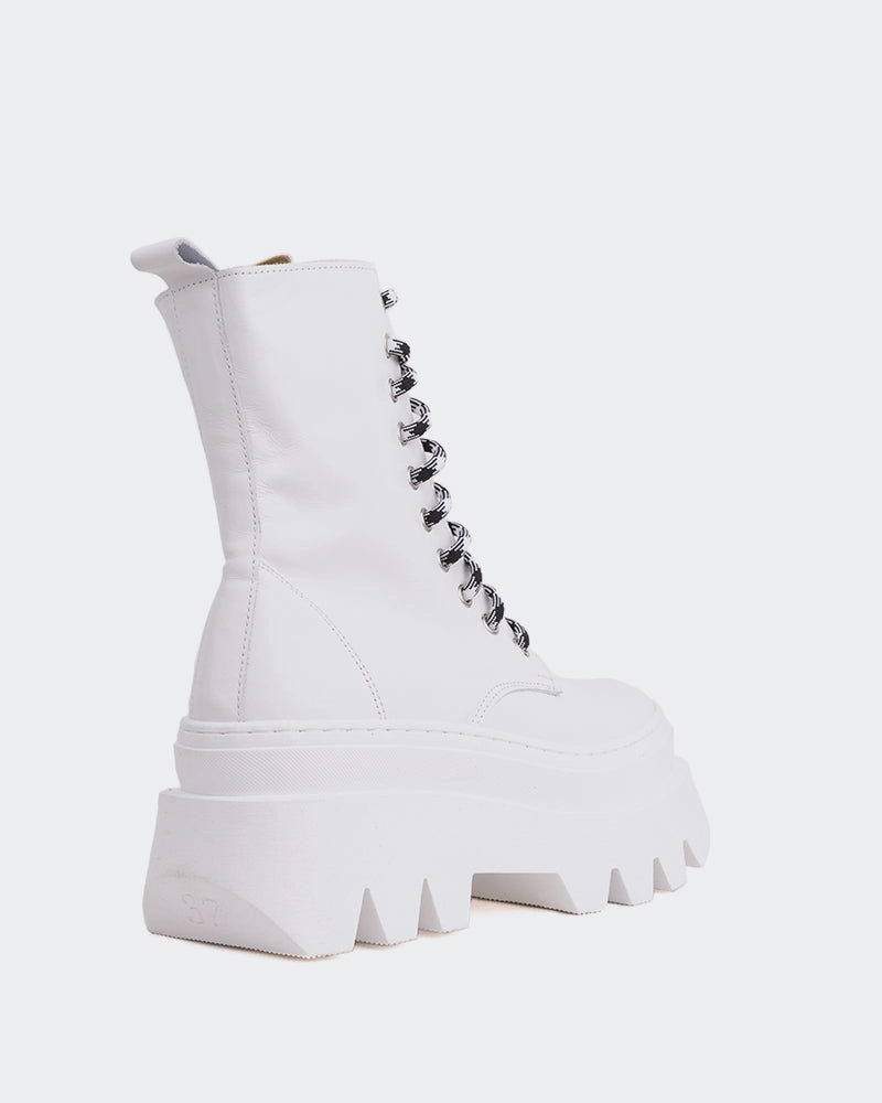 Colwood White Leather