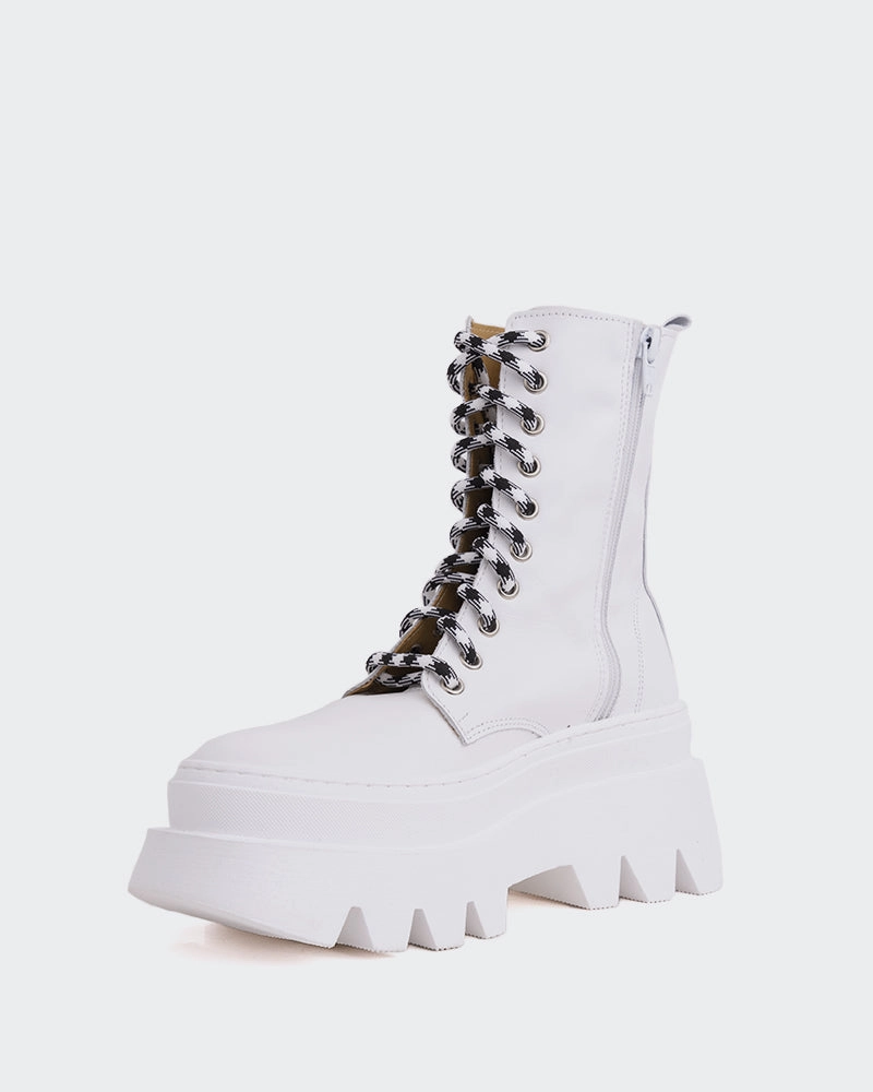 Colwood White Leather