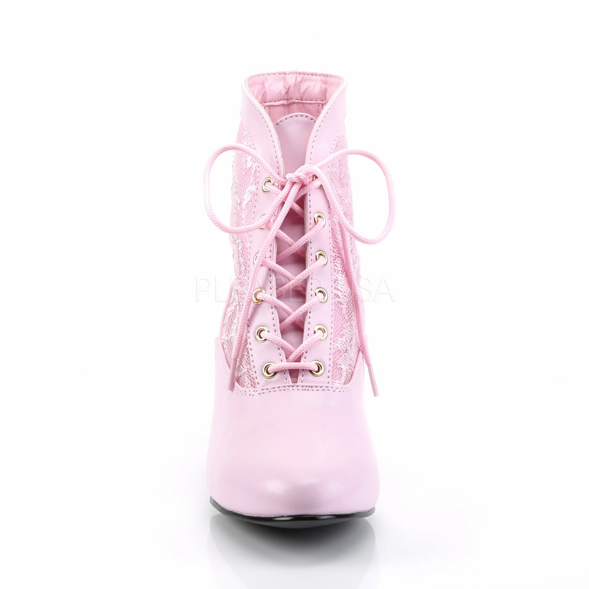 DAME-05  Baby Pink Pu-Lace