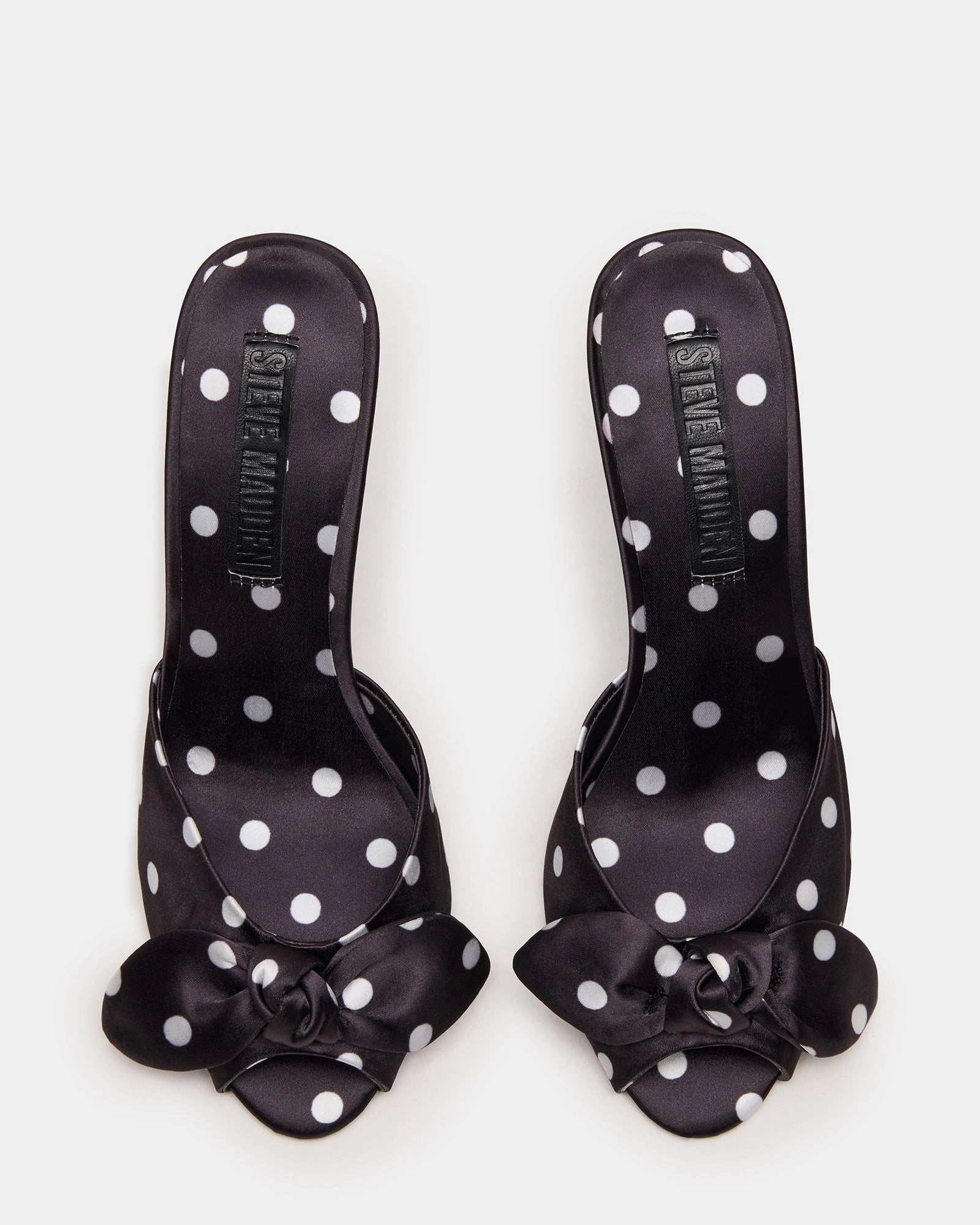 DAPPER BLACK/WHITE POLKA DOT