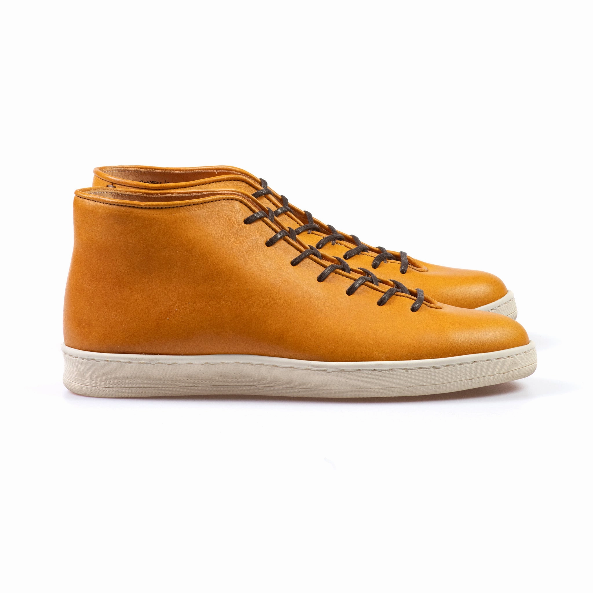 Everdon Wholecut Mid - Mustard Badalassi Minerva Box