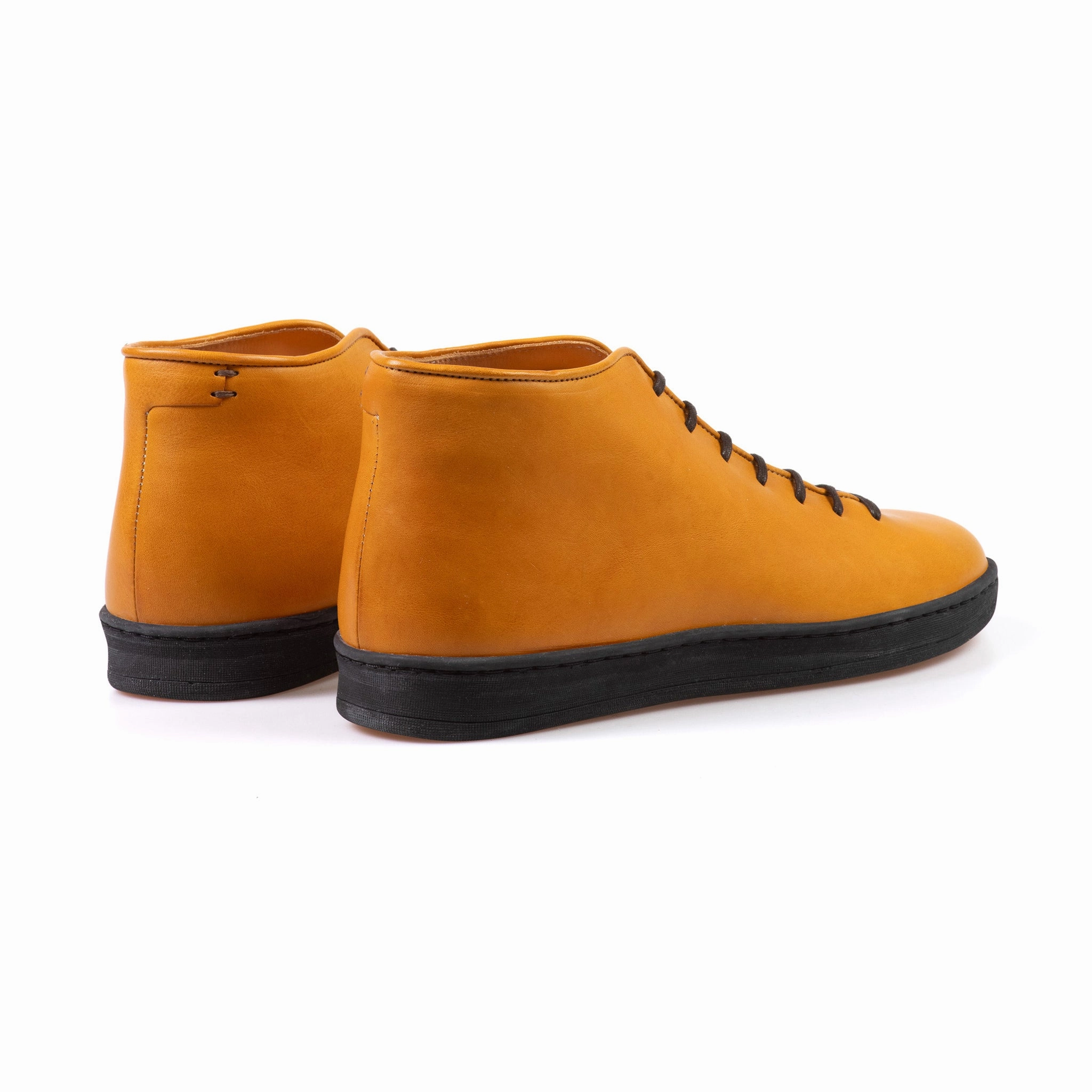Everdon Wholecut Mid - Mustard Badalassi Minerva Box