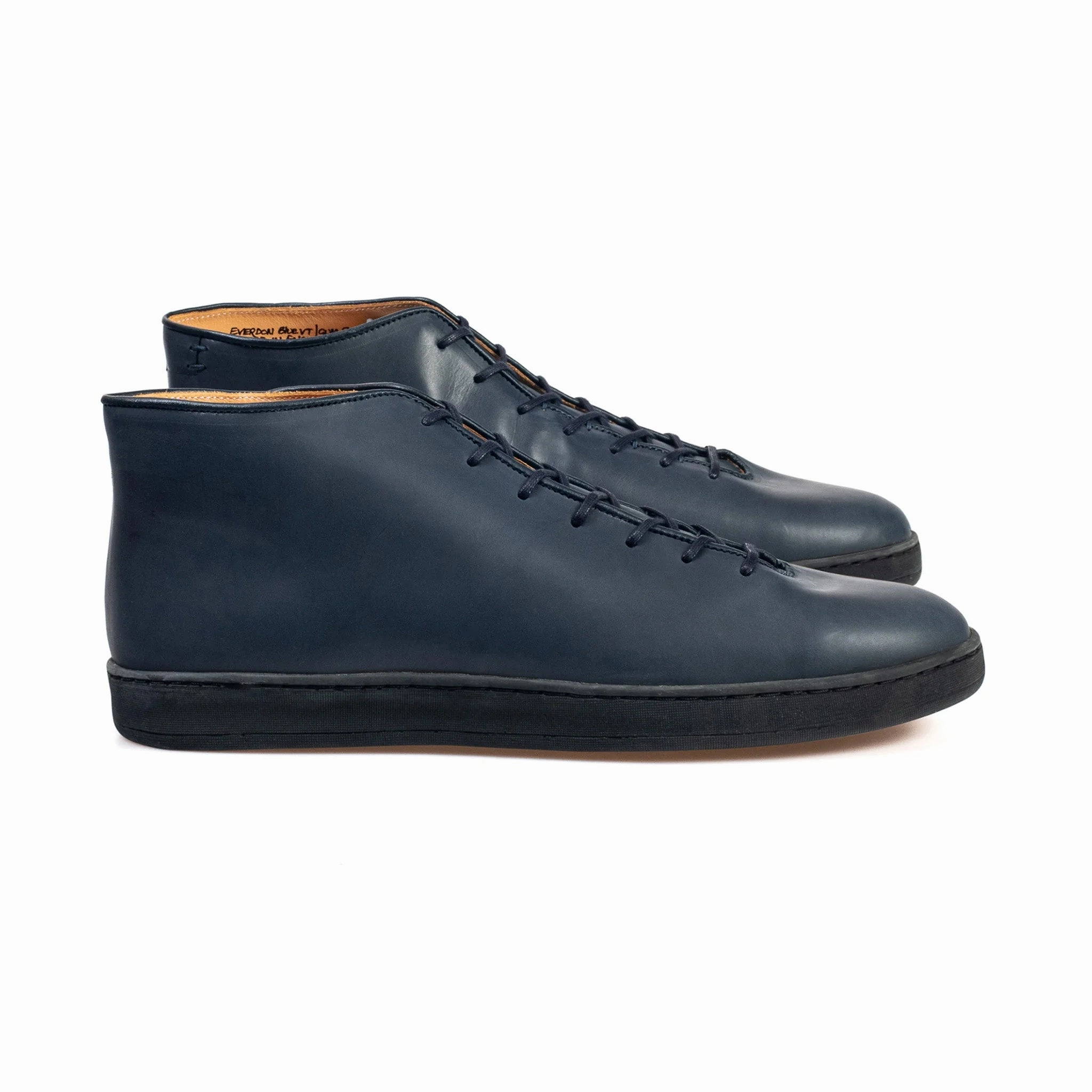 Everdon Wholecut Mid - Navy Veg Tan Calf
