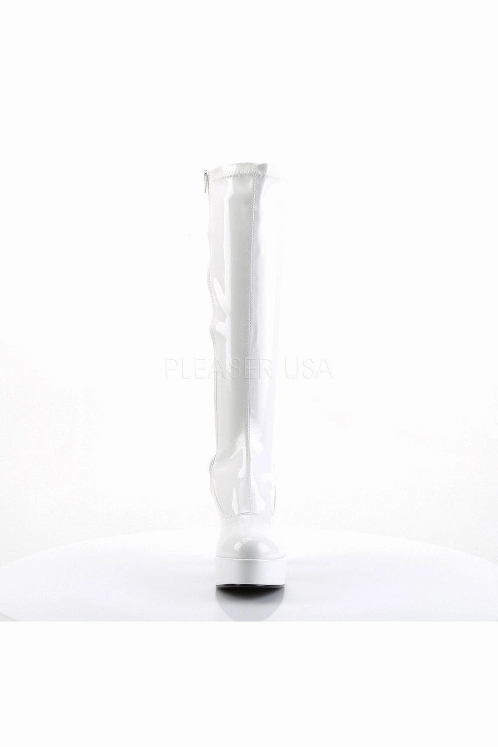 EXOTICA-2000 Go Go Boot | White Patent