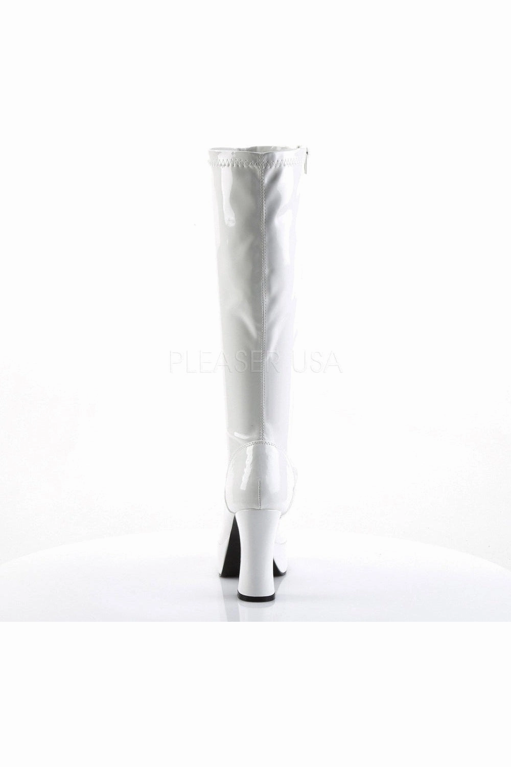 EXOTICA-2000 Go Go Boot | White Patent