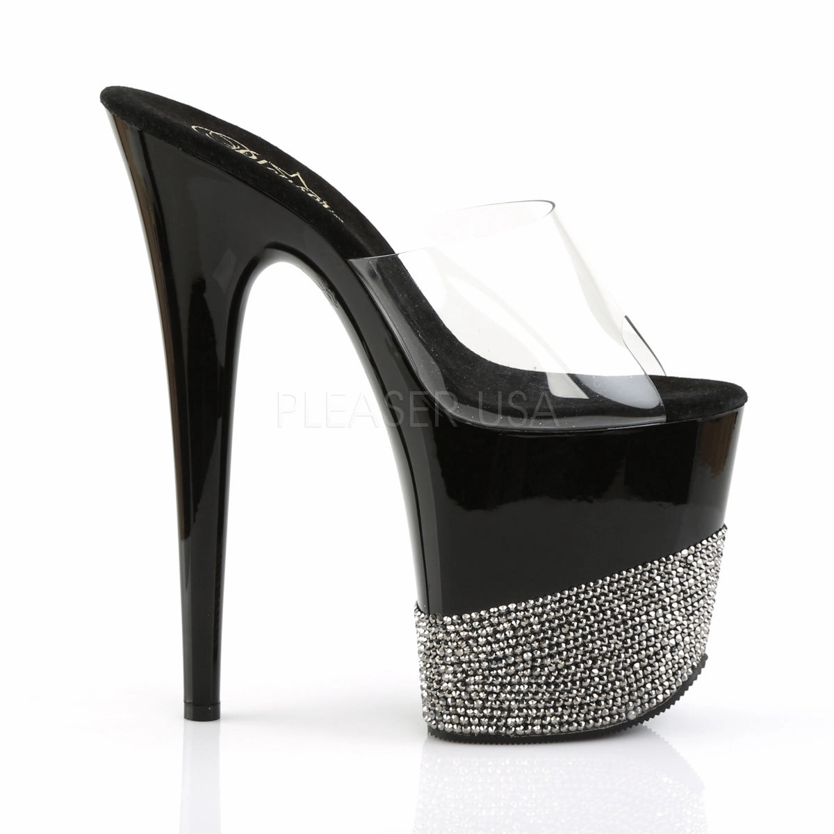 FLAMINGO-801-3  Clear/Black-Pewter RS