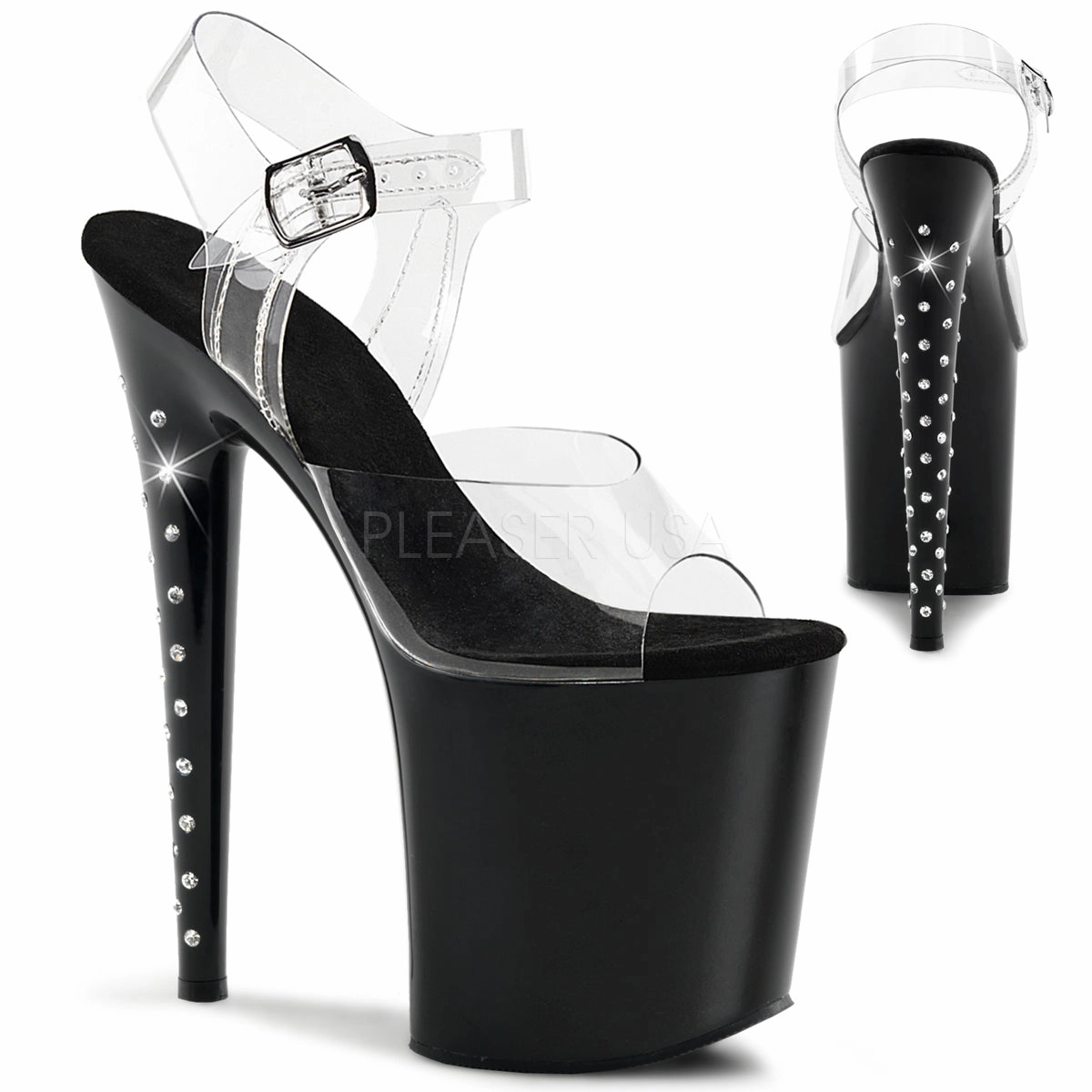 FLAMINGO-808LS  Clear/Black