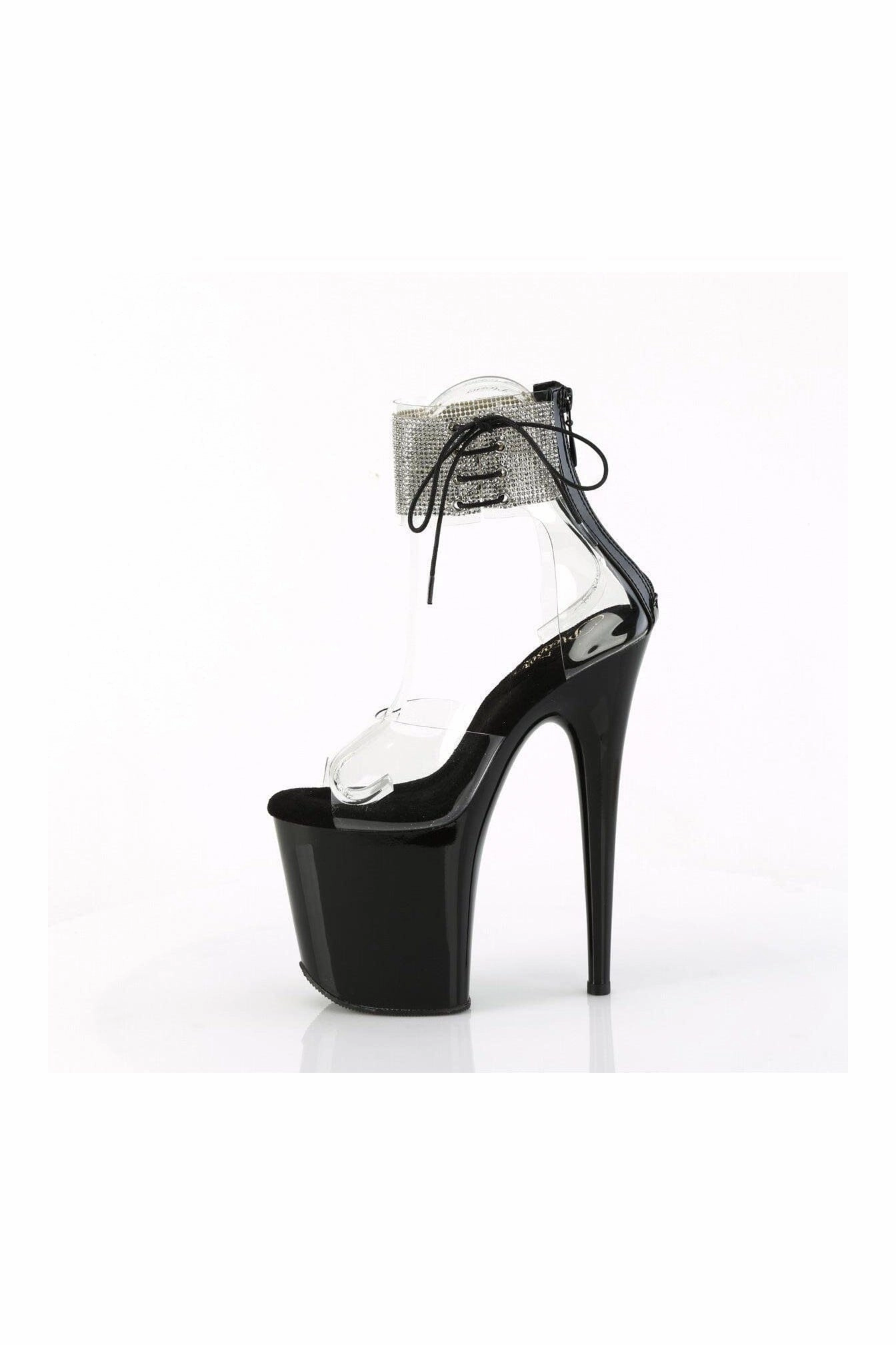 FLAMINGO-824RS Clear Vinyl Sandal
