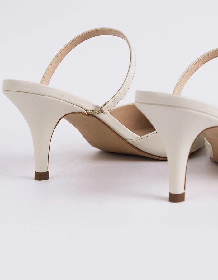 Forsythia Off White Leather