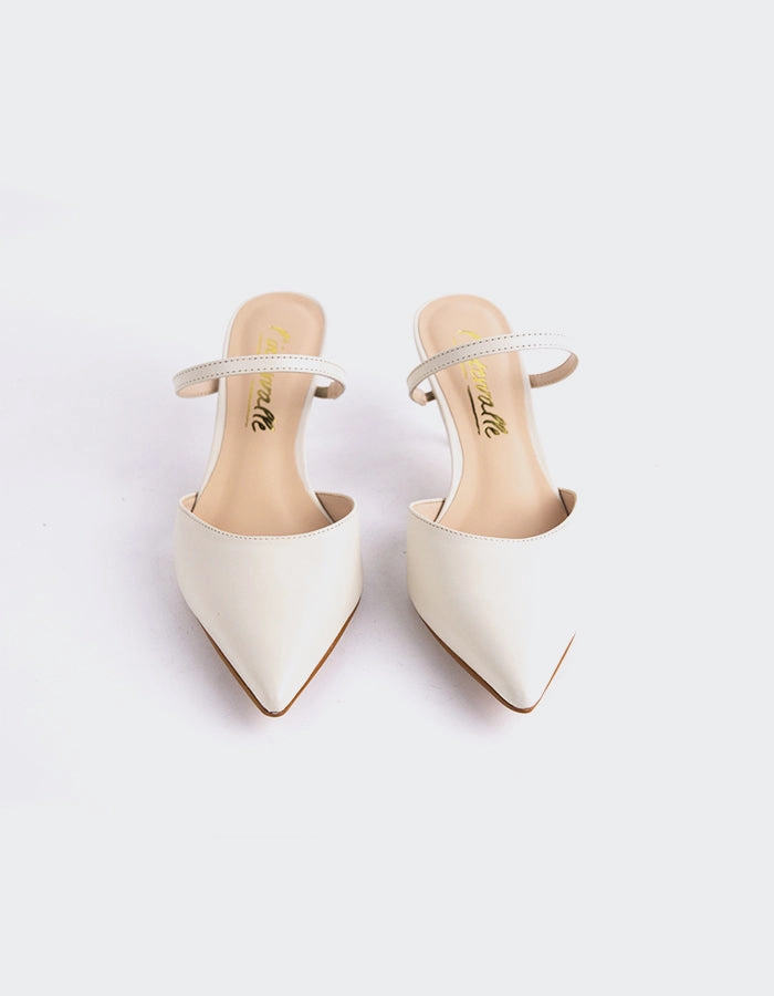 Forsythia Off White Leather