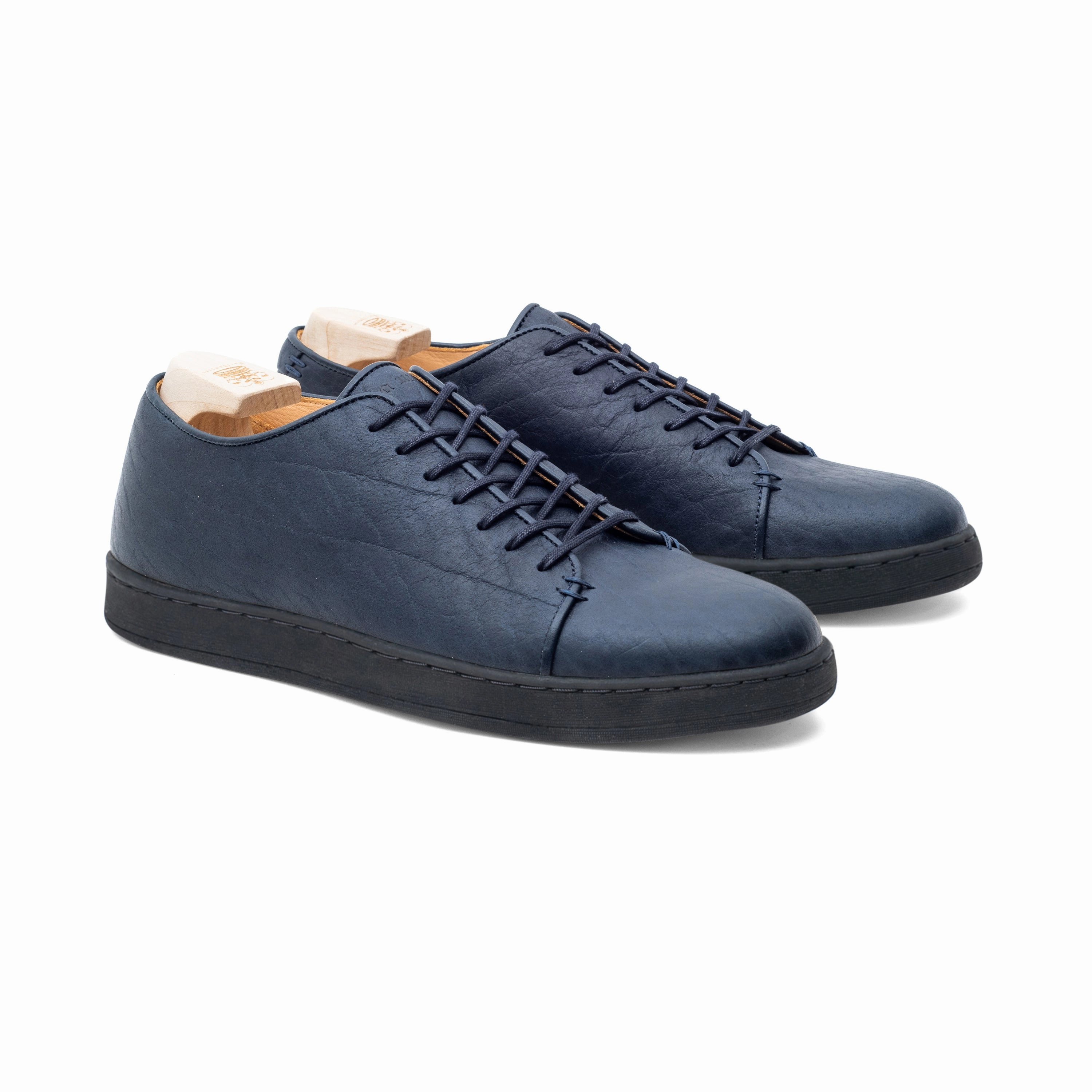 Harlestone Derby - Ink Horween Buffalo Leather
