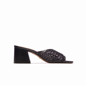 Helenium Black Leather