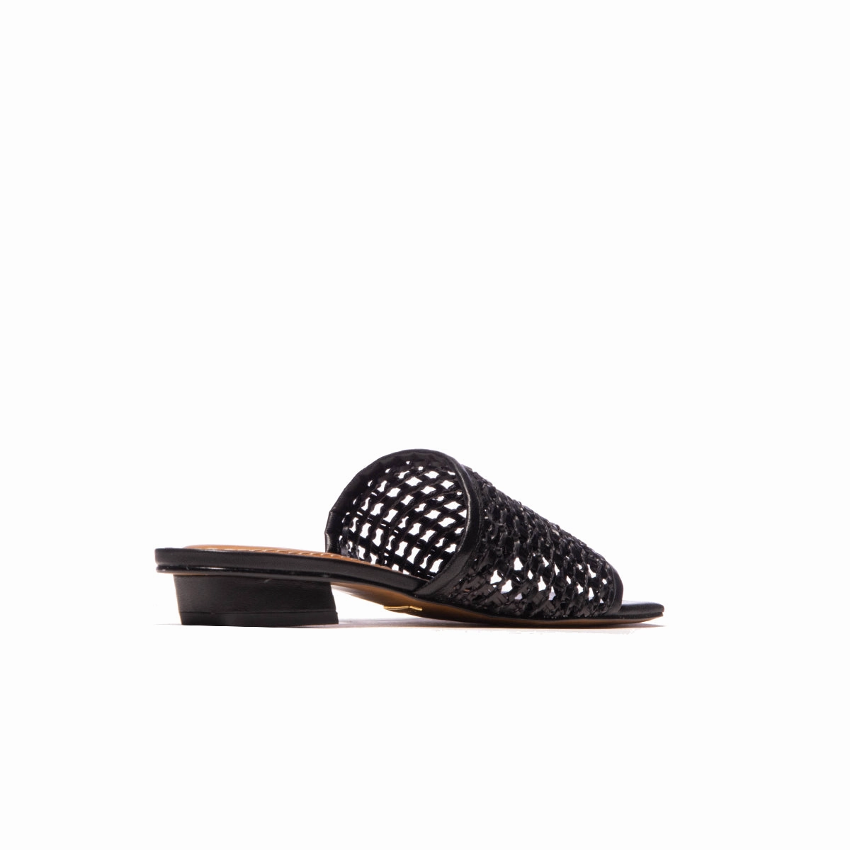 Hibiscus Black Leather