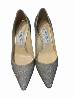 Jimmy Choo Romy 60 Silver Size 39 Shoes