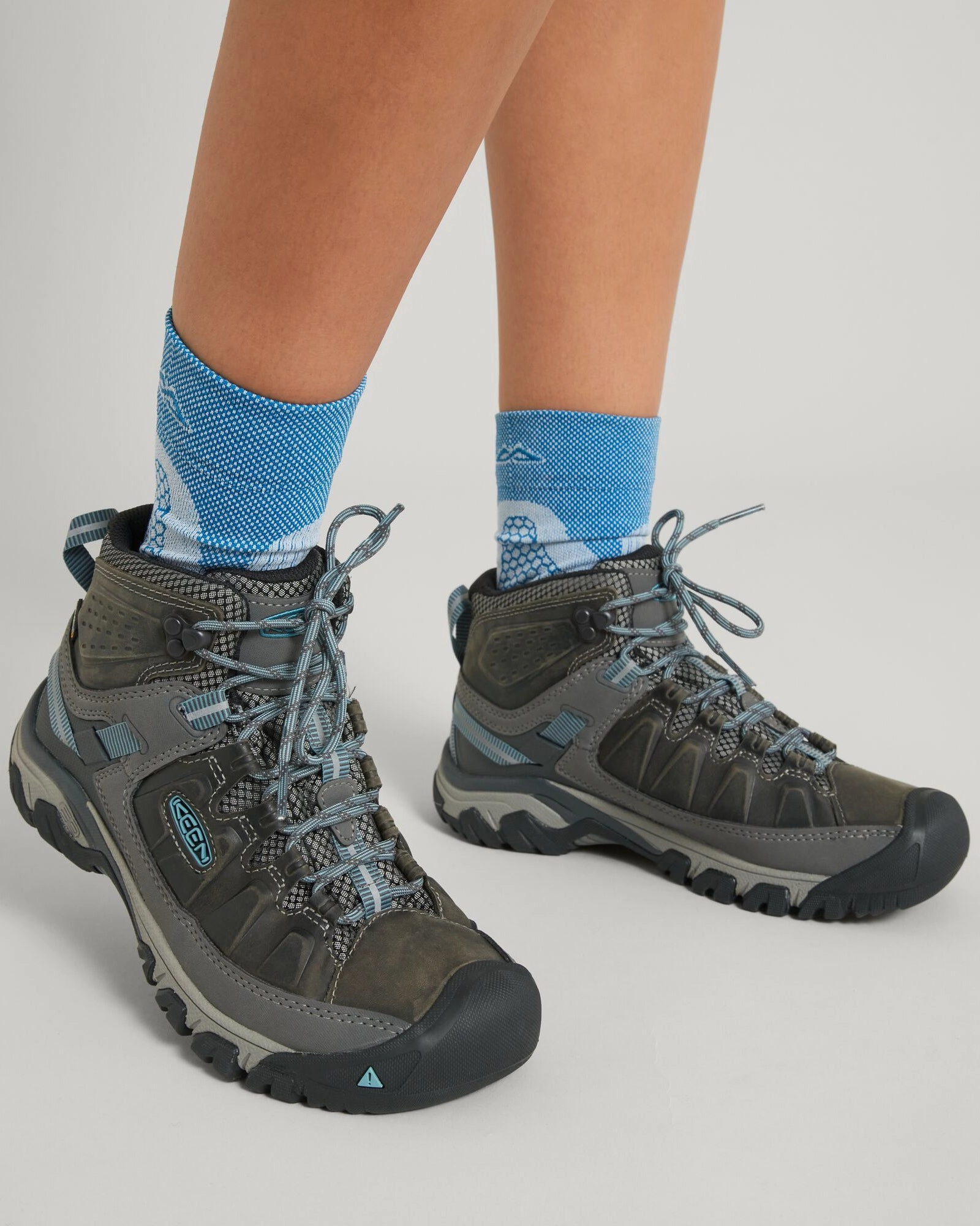 Keen Targhee III Mid WP Womens - Magnet/Atlantic Blue