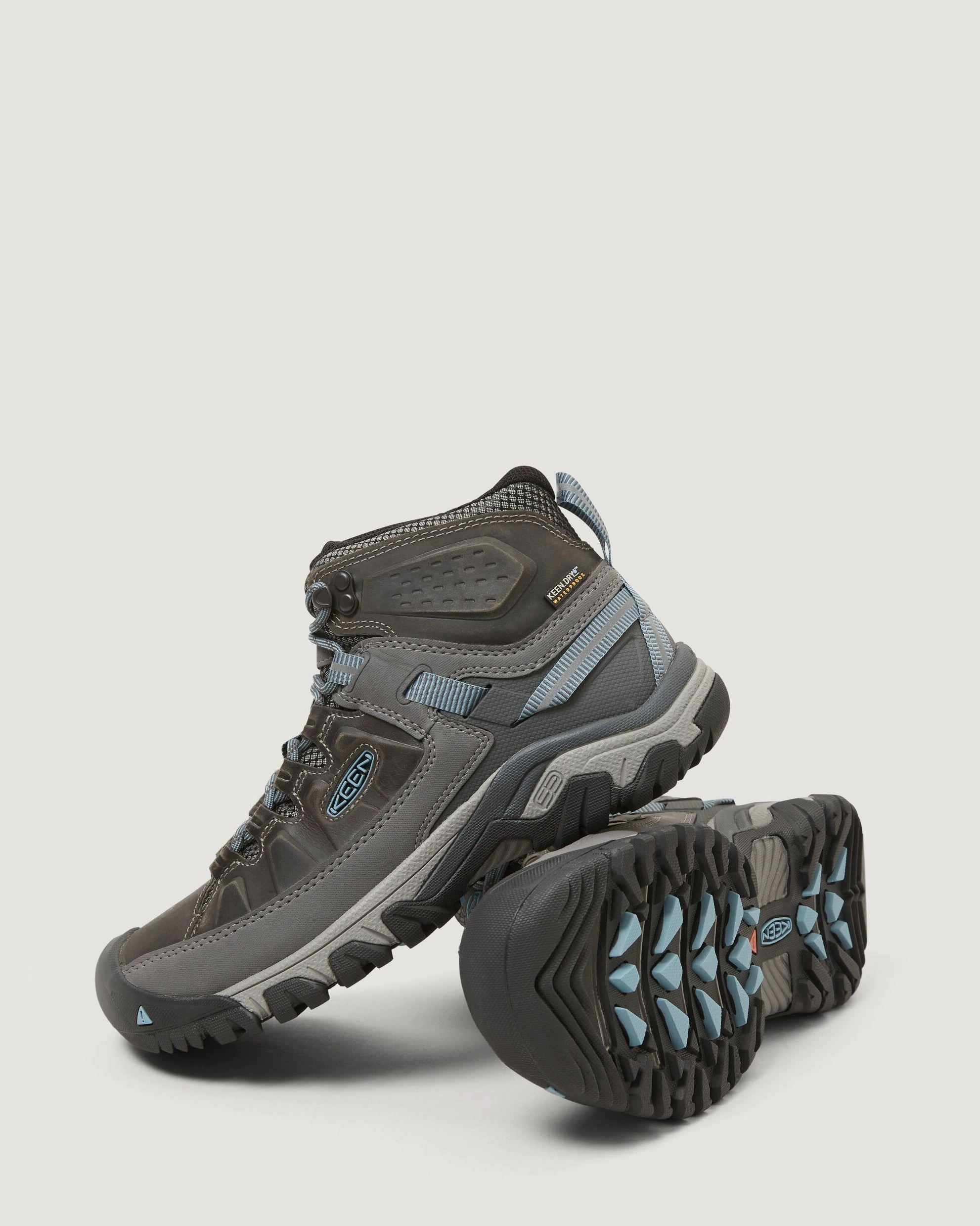 Keen Targhee III Mid WP Womens - Magnet/Atlantic Blue
