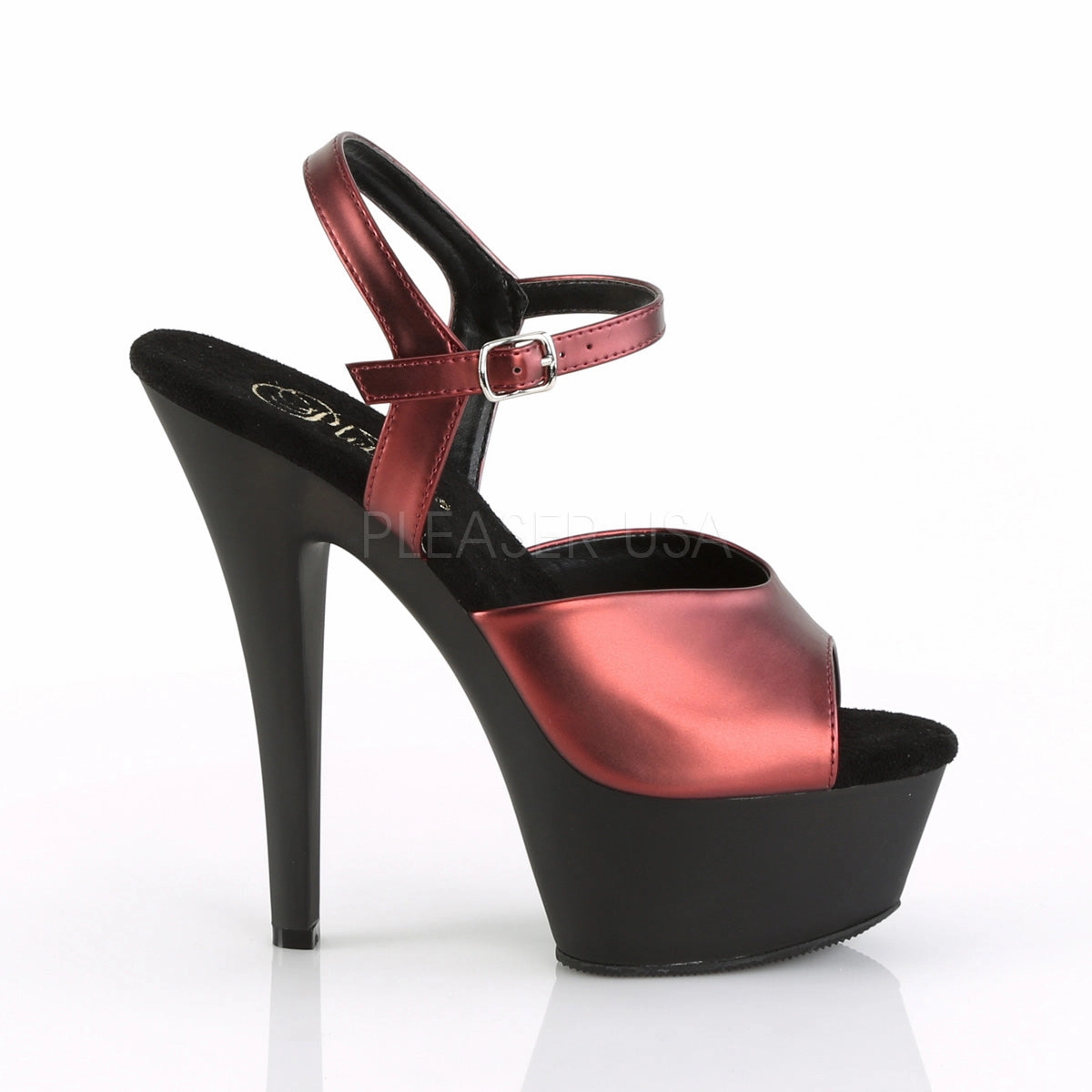 KISS-209MMET  Burgundy Matte Metallic/Black Matte
