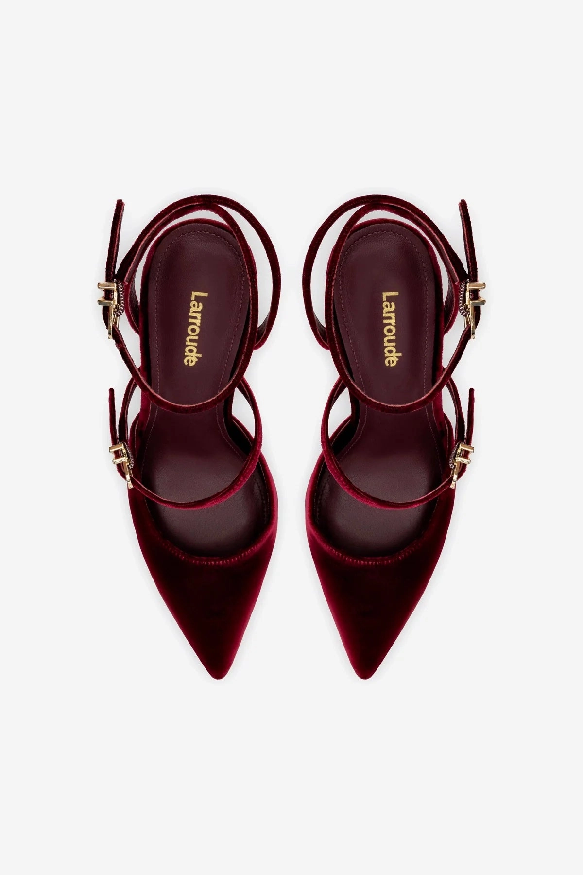 Kris Pump In Wine Velvet