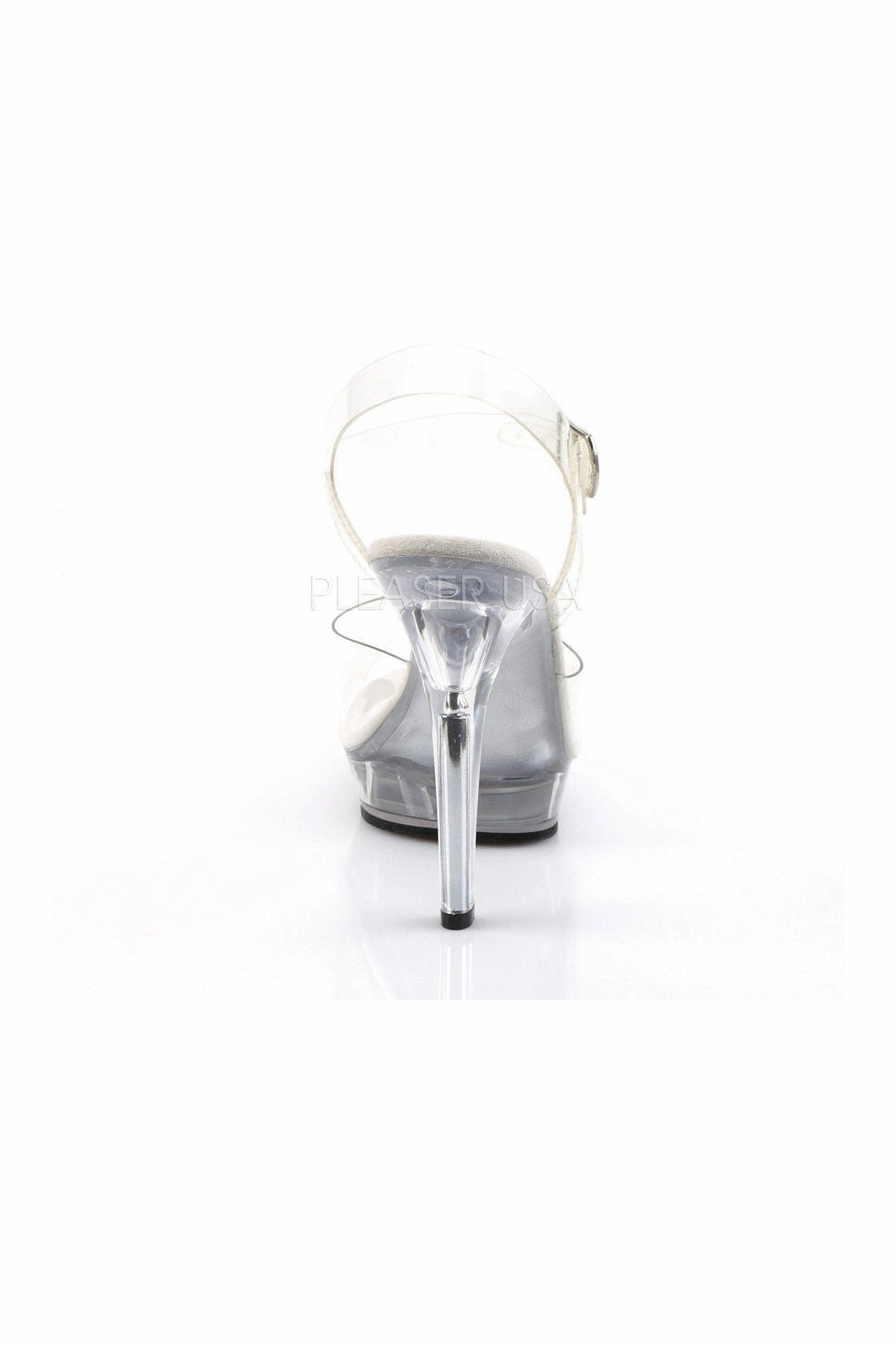 LIP-108 Sandal | Clear Vinyl