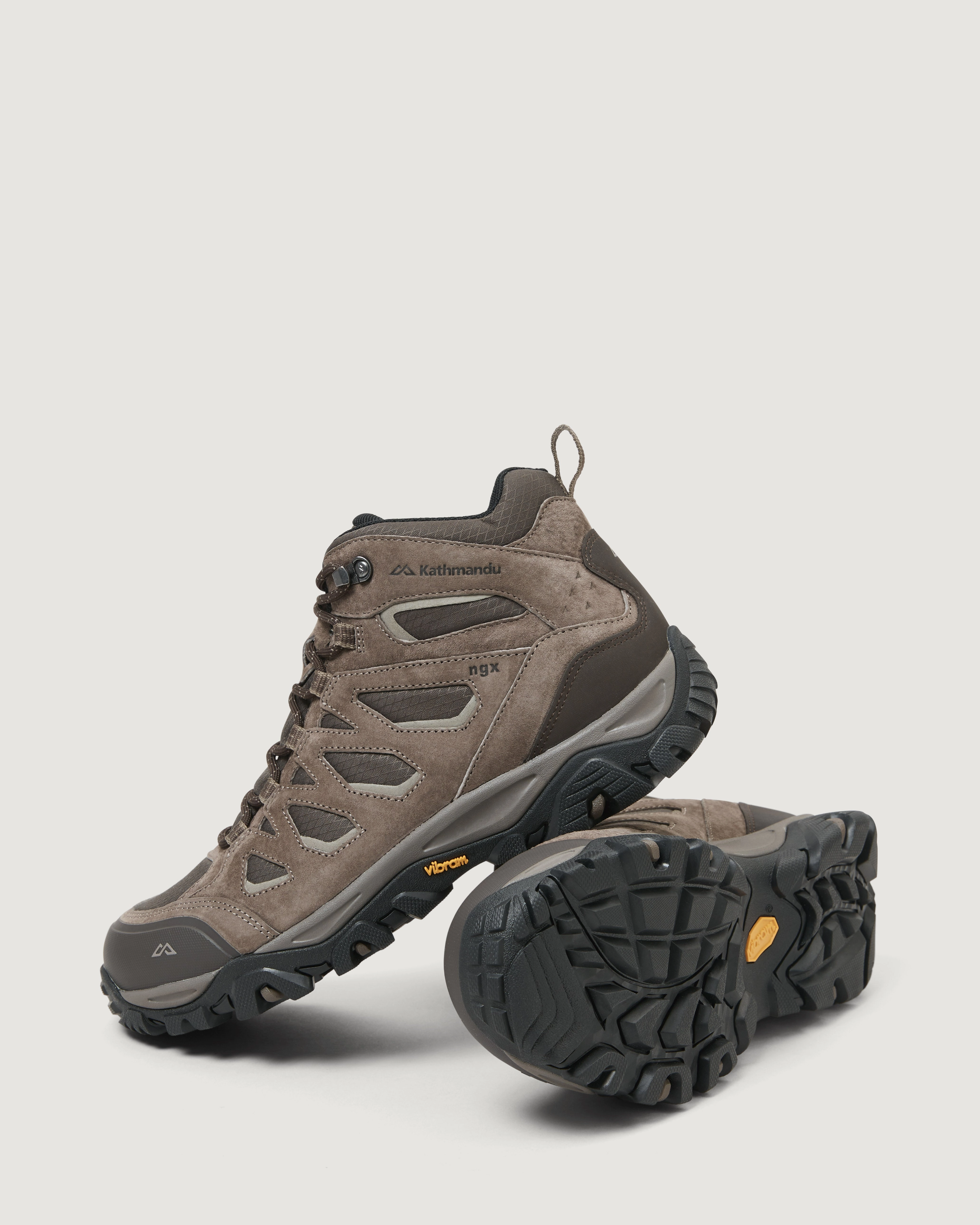 Men's Mornington Waterproof Mid Hiking Boots - Gunsmoke