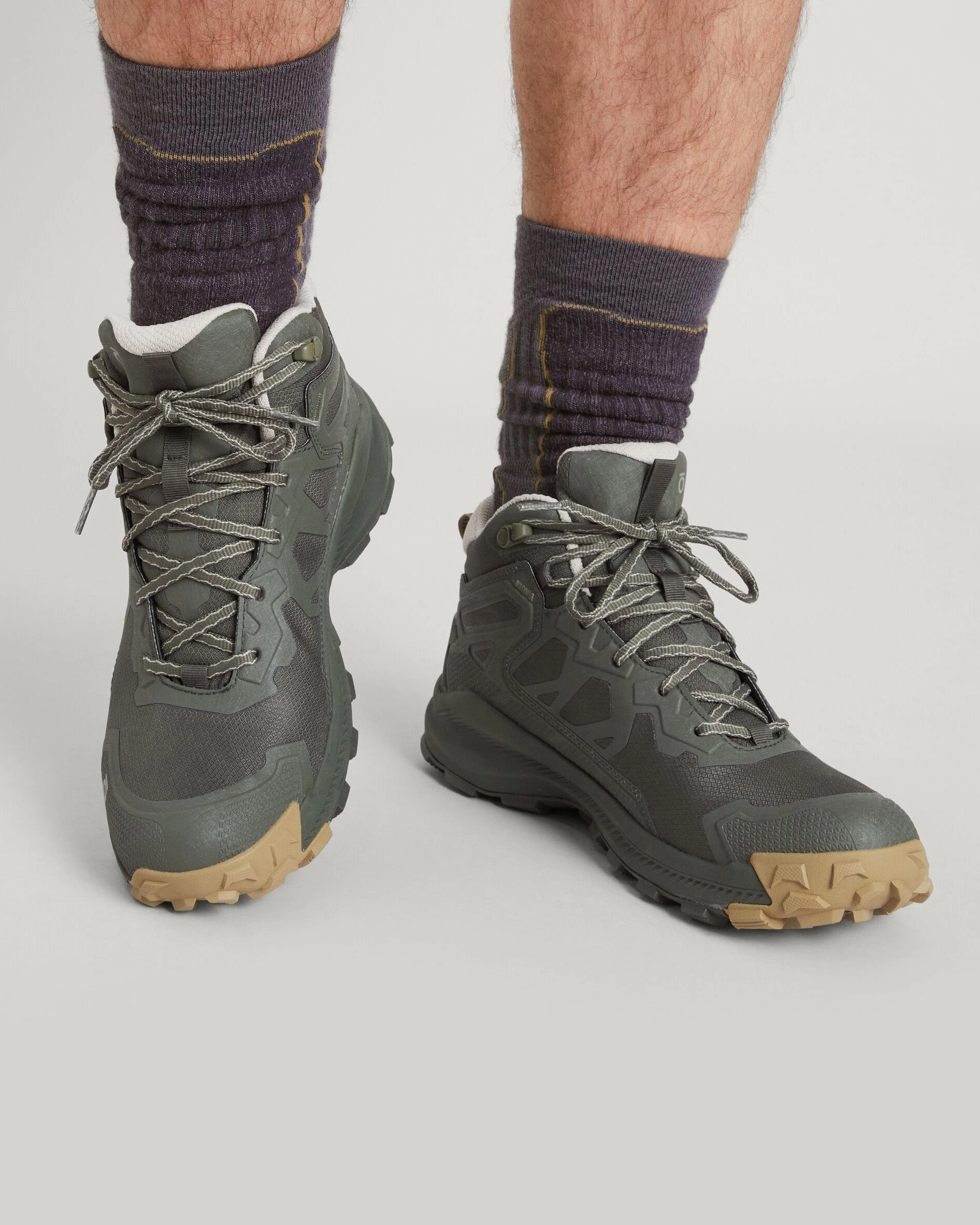 Men's Oboz Katabatic Waterproof Mid Hiking Boots - Evergreen