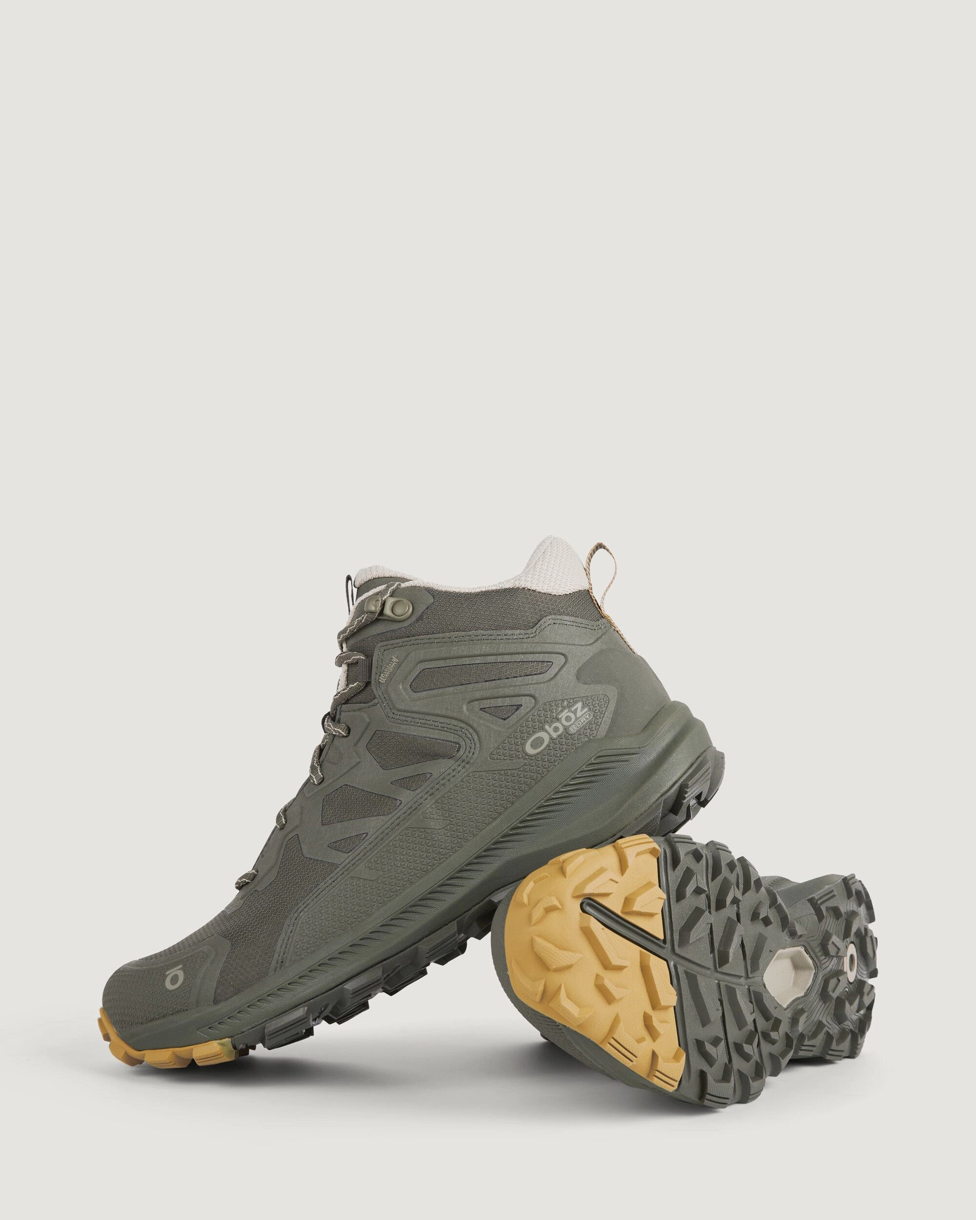 Men's Oboz Katabatic Waterproof Mid Hiking Boots - Evergreen