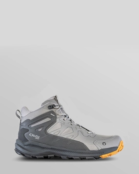 Men's Oboz Katabatic Waterproof Mid Hiking Boots - Hazy Gray