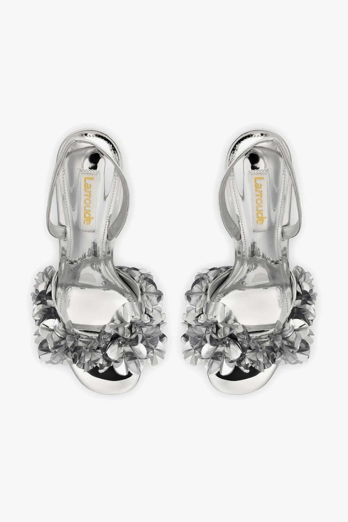 Morgan Sandal In Silver Specchio
