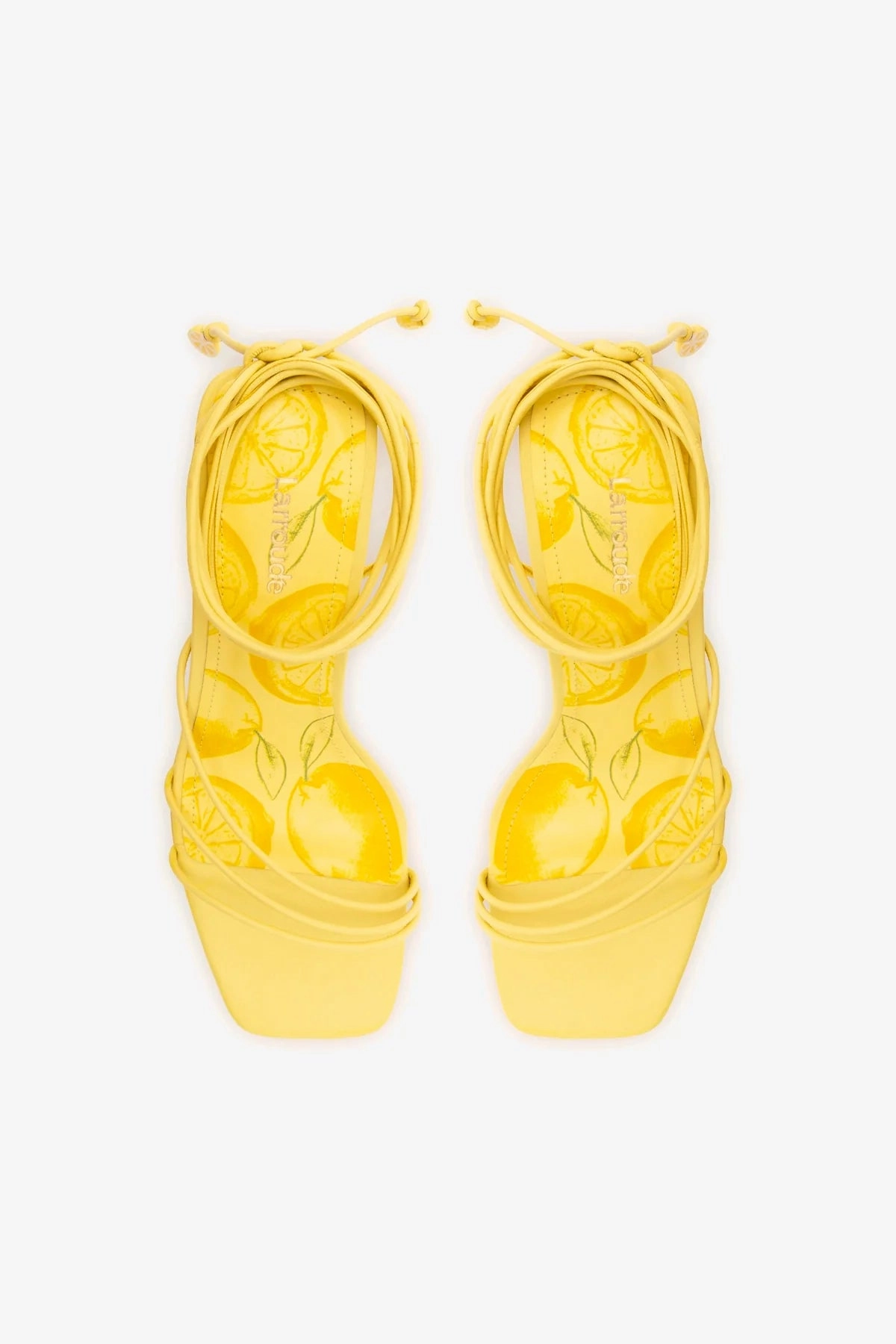 Nadia Sandal In Lemonade Leather