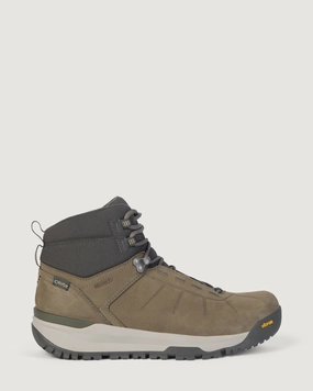 Oboz Andesite Men's Mid Insulated Boots - Thunder Gray
