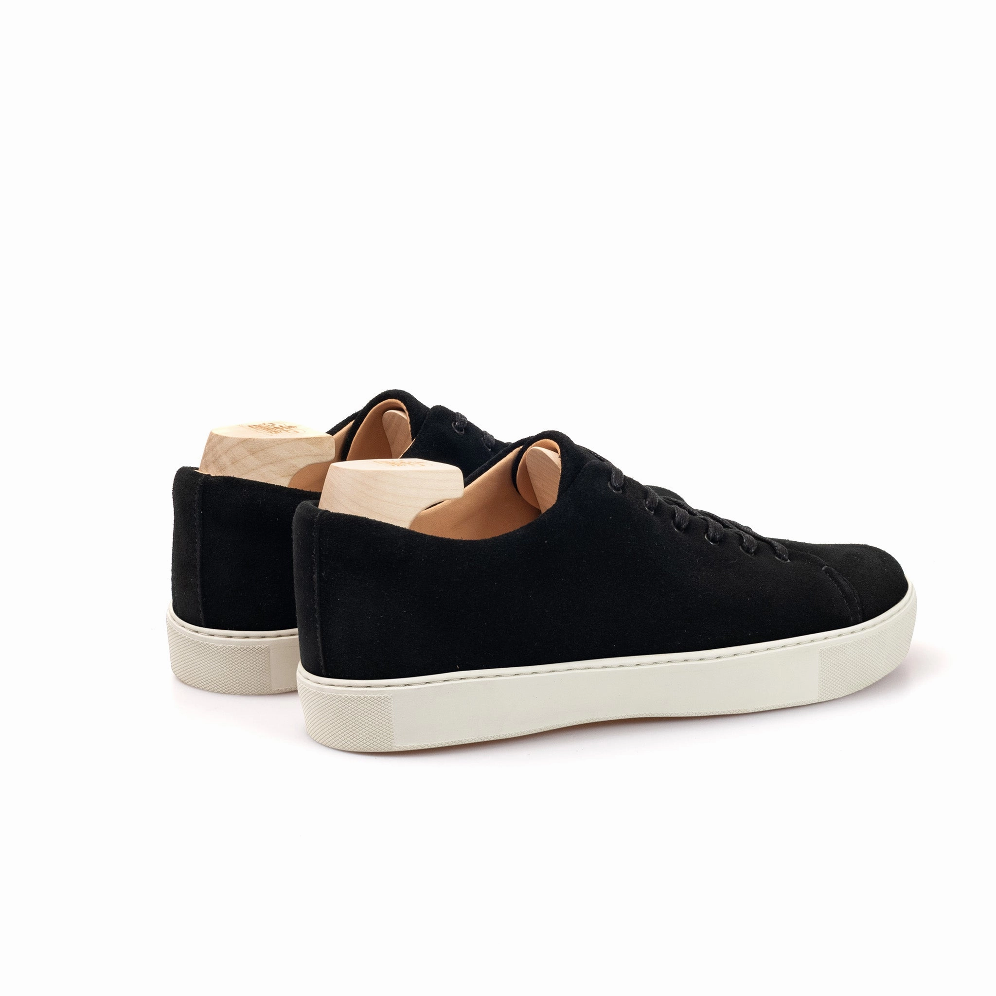 Overstone Derby - Black Janus Calf Suede